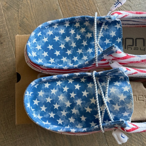 mens hey dudes red white and blue